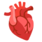 Anatomical Heart emoji on Google